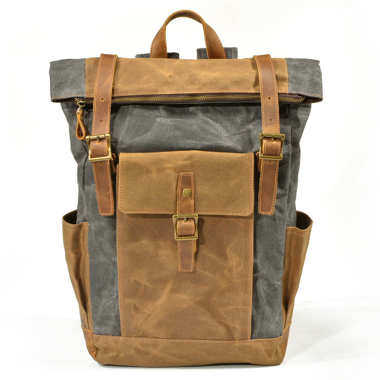 Large capacity waterproof canvas bag