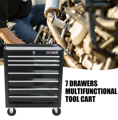 7-drawer Multifunctional Tool Cart